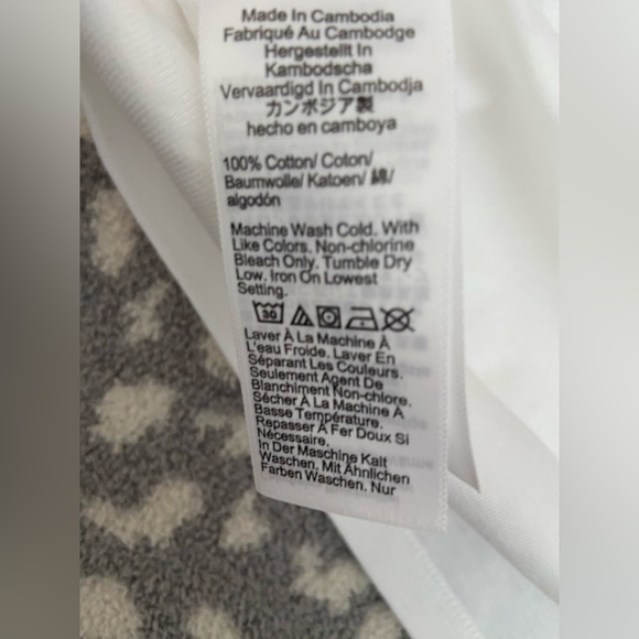 NWT JCREW WHITE PERFECT FIT TEE SIZE MEDIUM - Picture 5 of 8